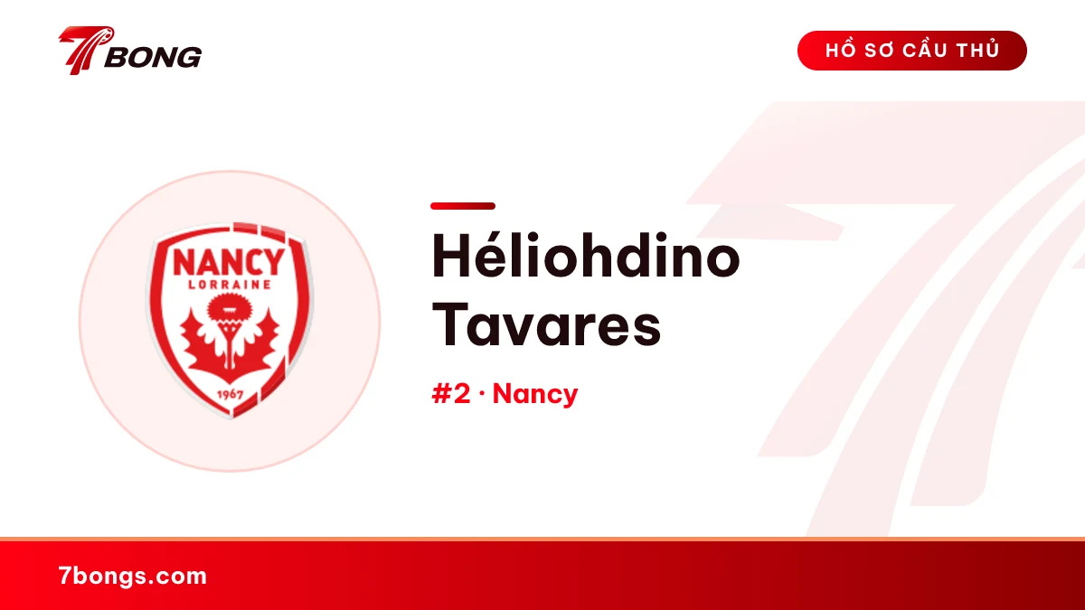 Héliohdino Tavares — Nancy