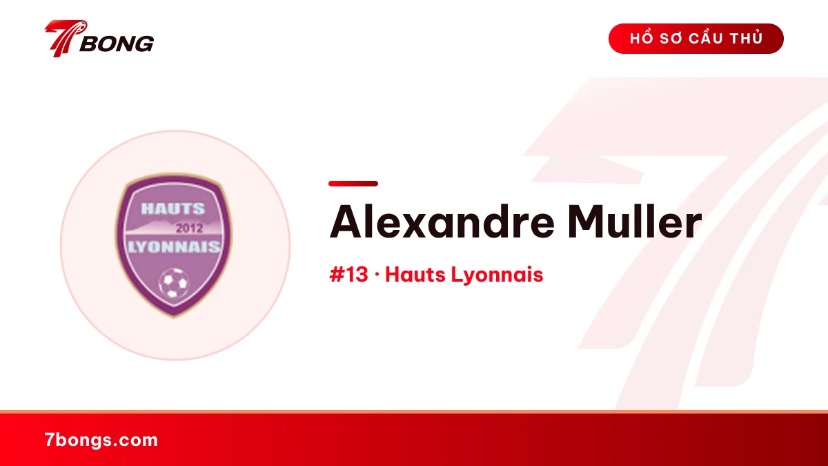 Alexandre Muller — Hauts Lyonnais