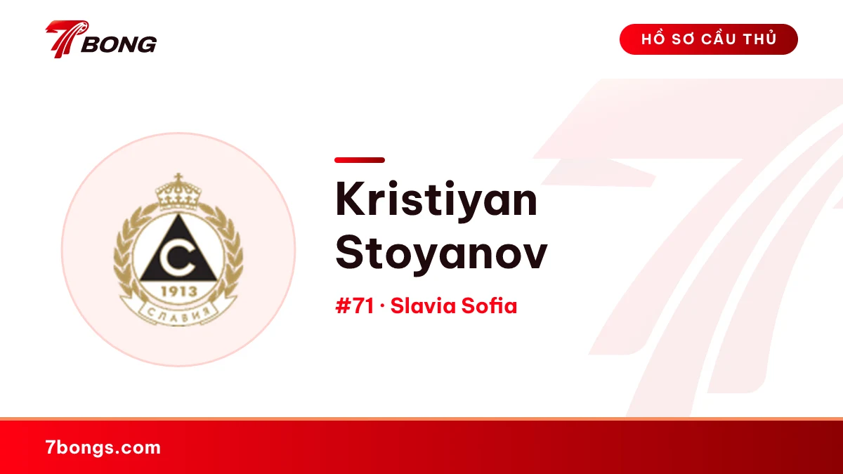 Kristiyan Stoyanov — Slavia Sofia