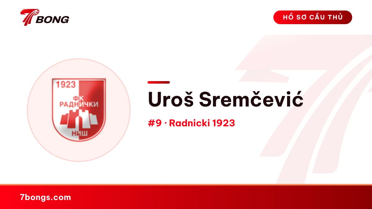 Uroš Sremčević — Radnicki 1923