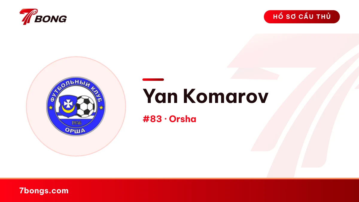 Yan Komarov — Orsha