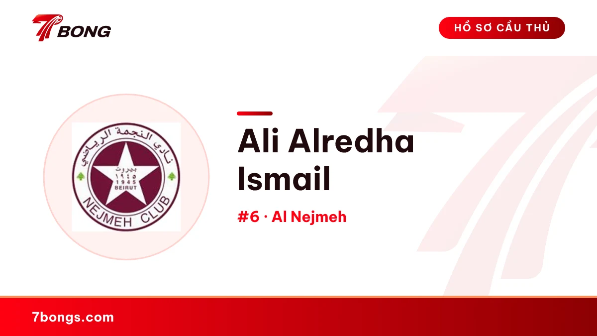 Ali Alredha Ismail — Al Nejmeh