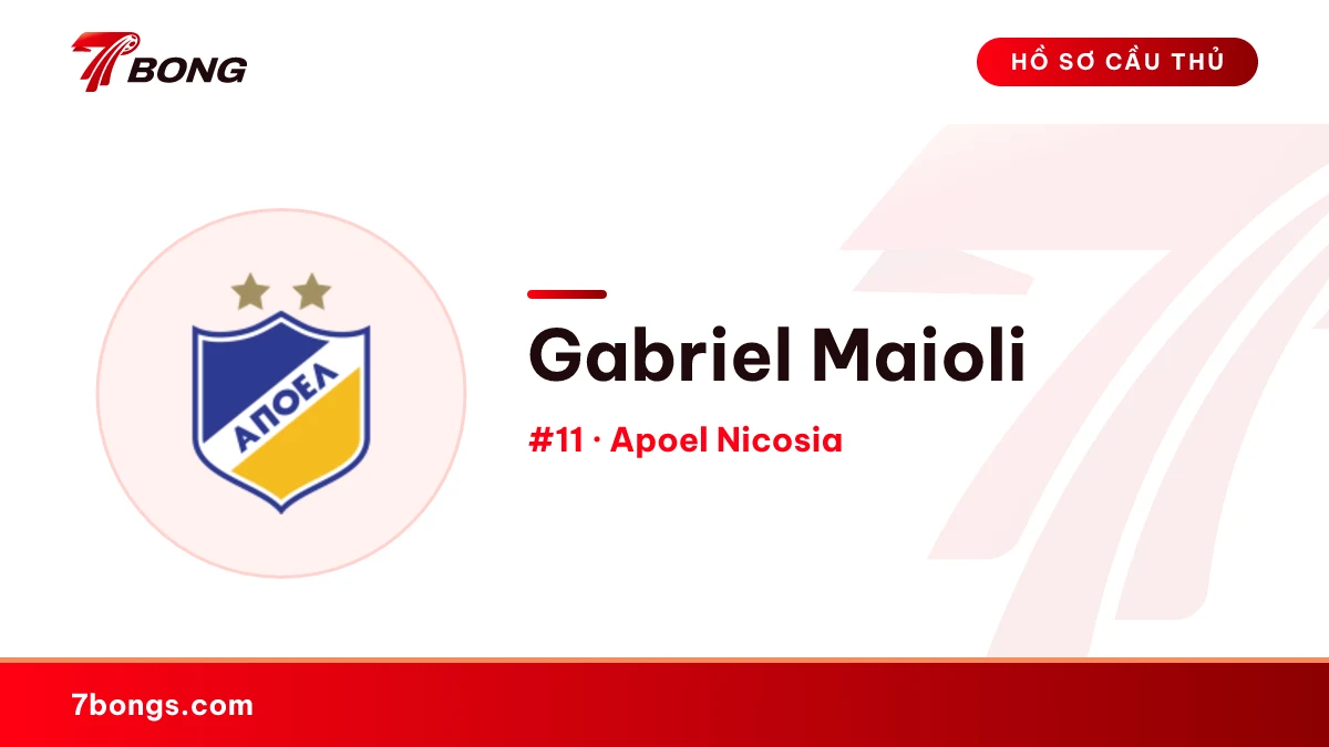 Gabriel Maioli — Apoel Nicosia