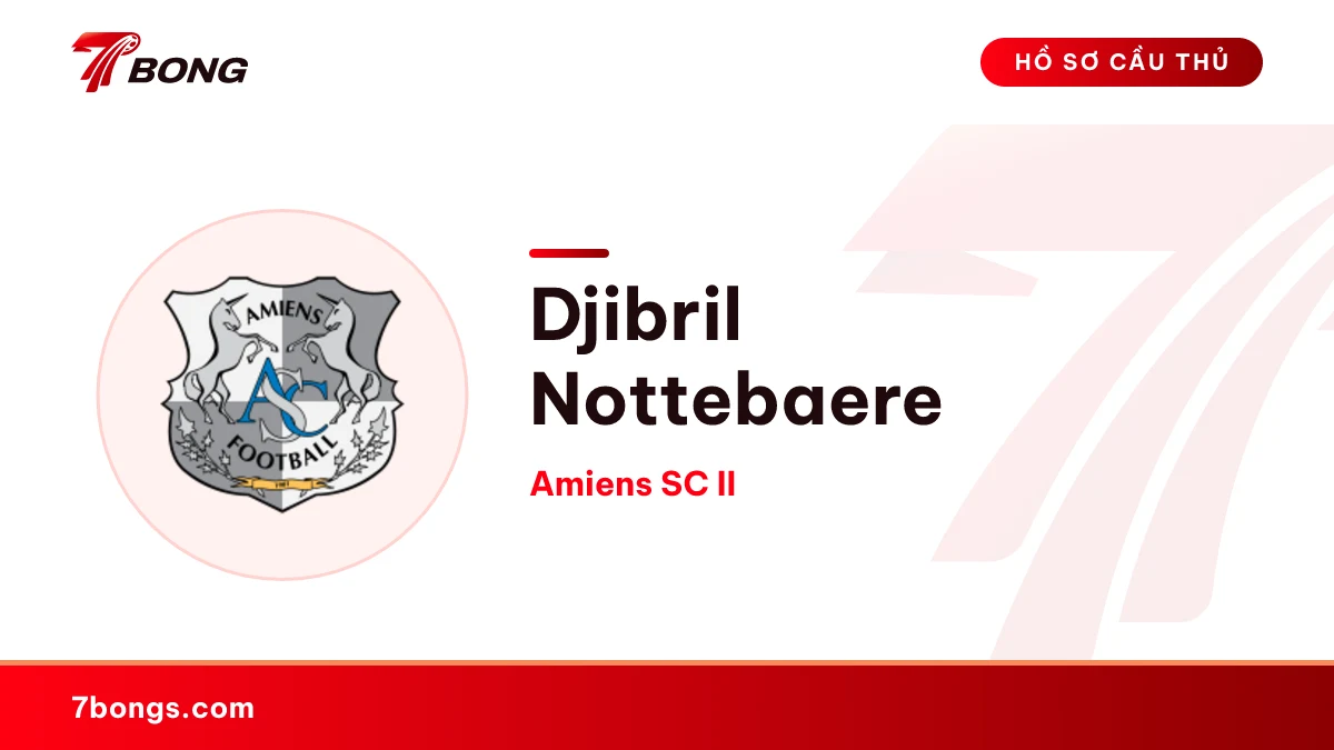 Djibril Nottebaere — Amiens SC II