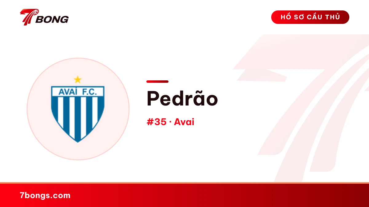 Pedrão — Avai