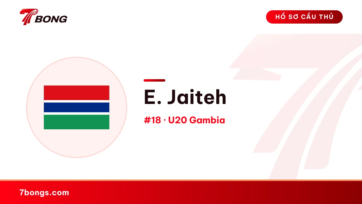E. Jaiteh — U20 Gambia