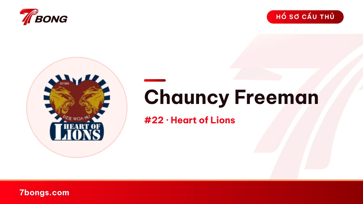 Chauncy Freeman — Heart of Lions