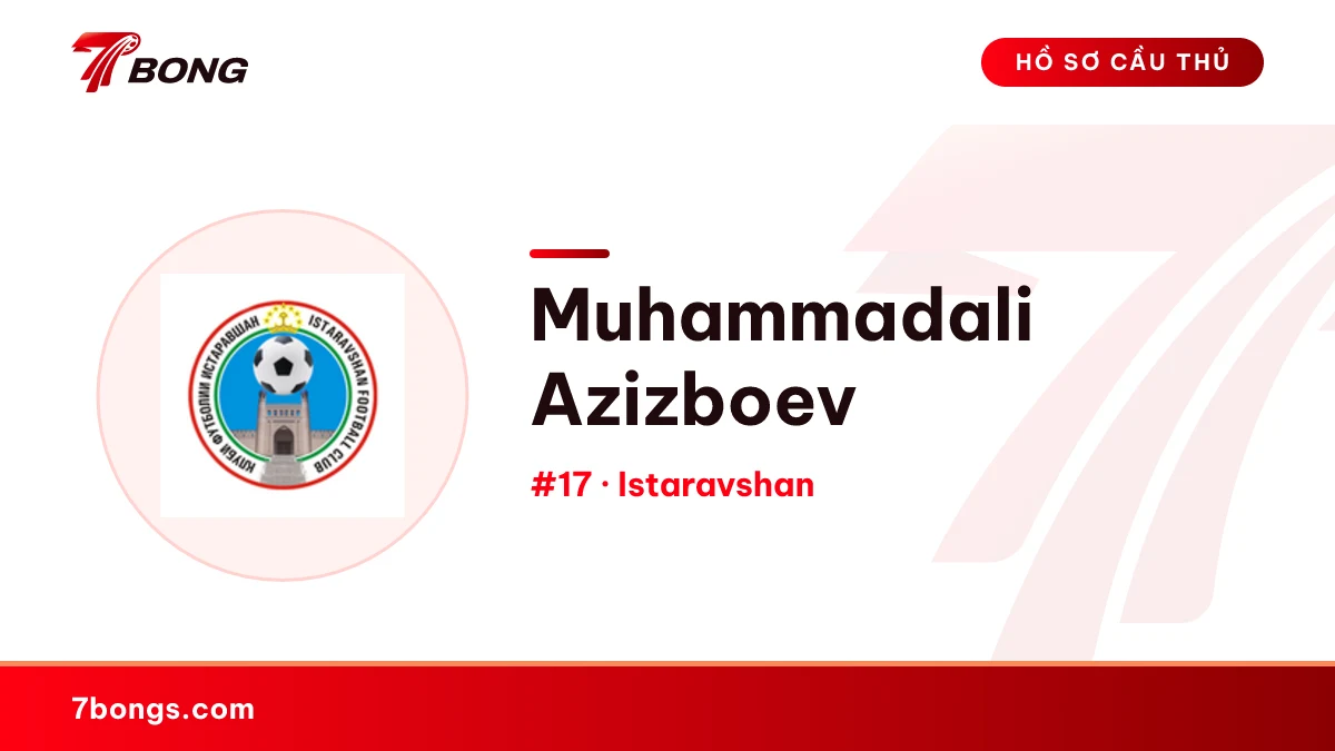 Muhammadali Azizboev — Istaravshan