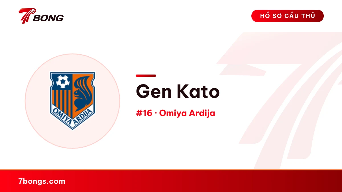 Gen Kato — Omiya Ardija
