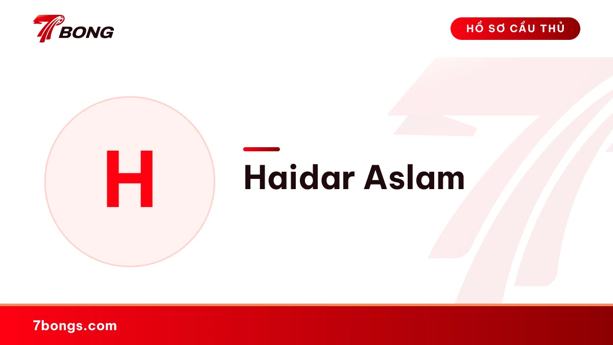 Haidar Aslam