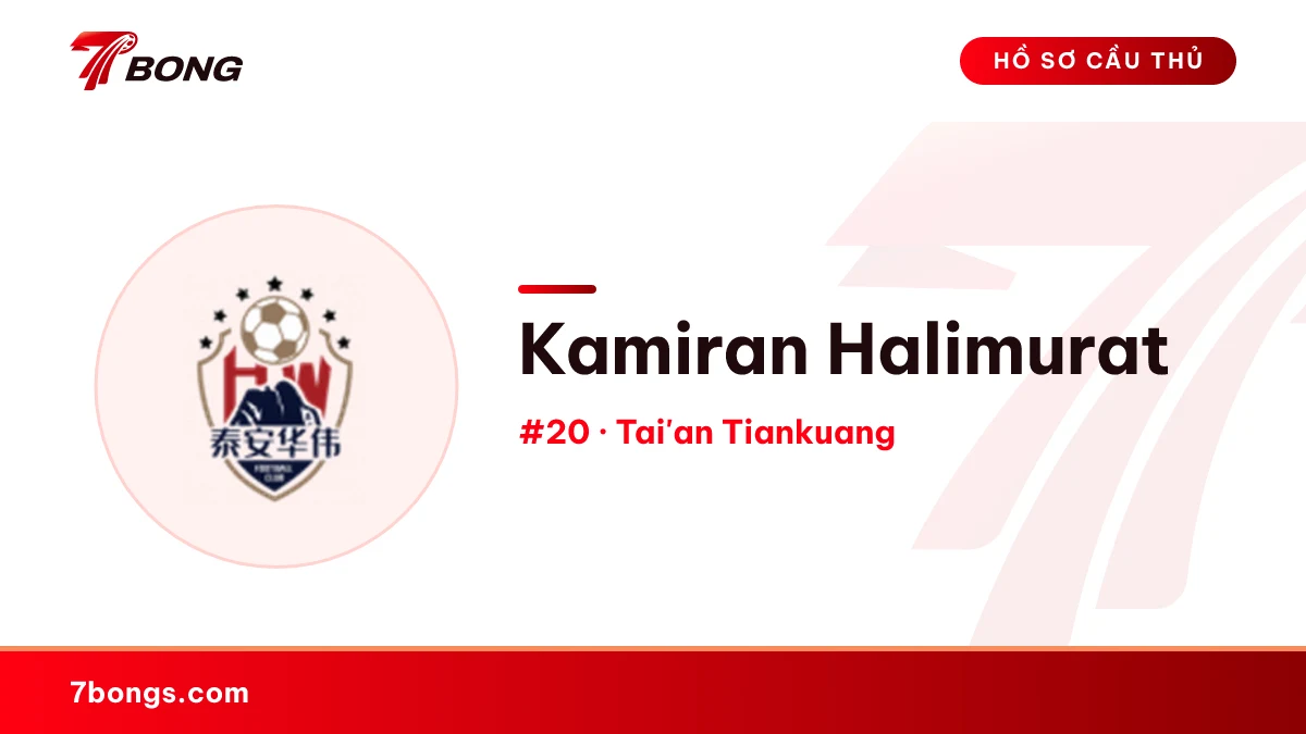 Kamiran Halimurat — Tai'an Tiankuang