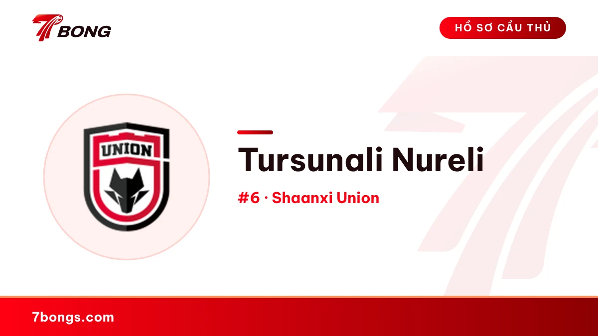 Tursunali Nureli — Shaanxi Union