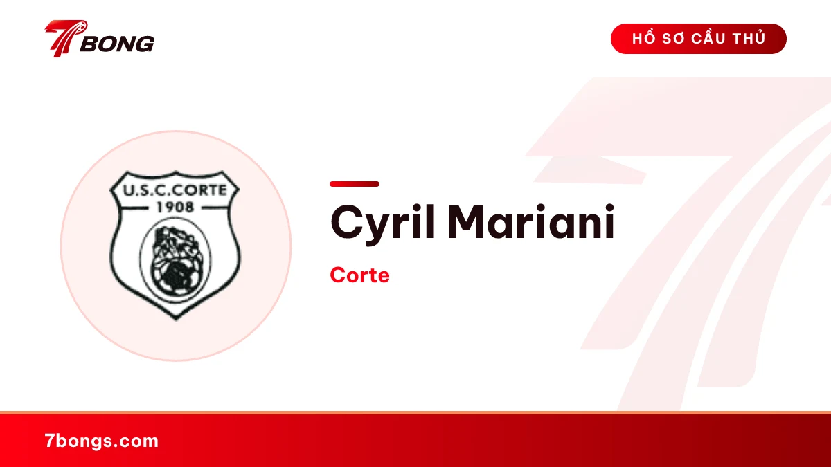 Cyril Mariani — Corte