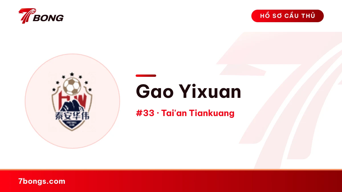 Gao Yixuan — Tai'an Tiankuang