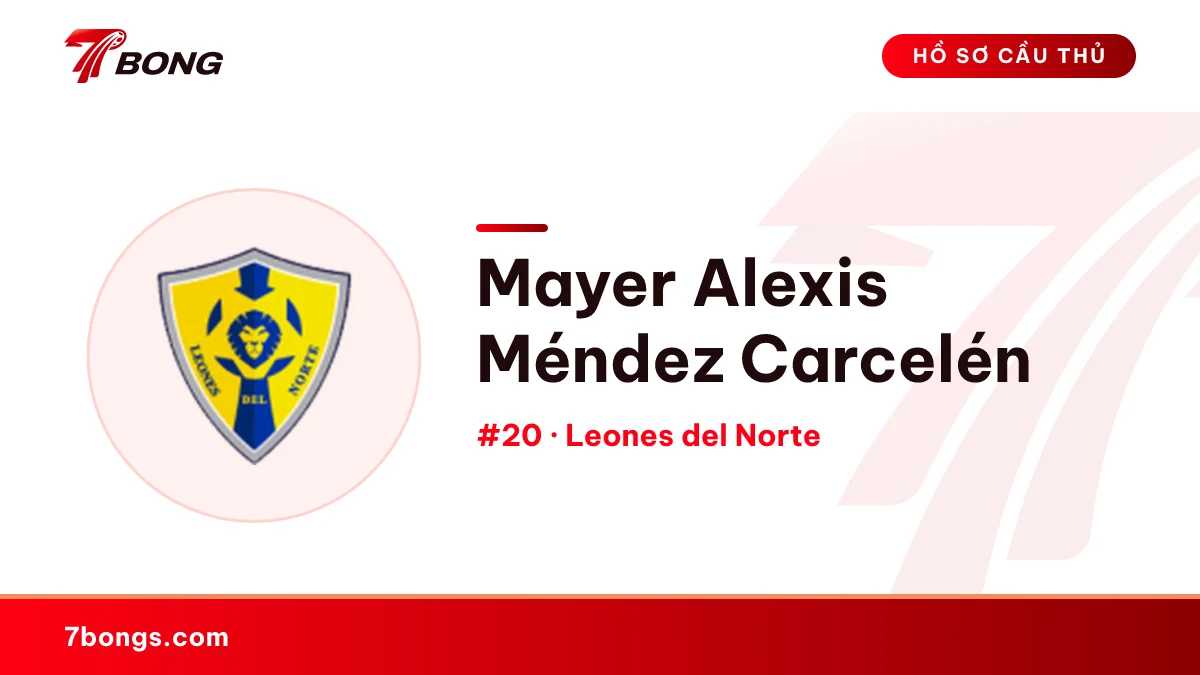 Mayer Alexis Méndez Carcelén — Leones del Norte
