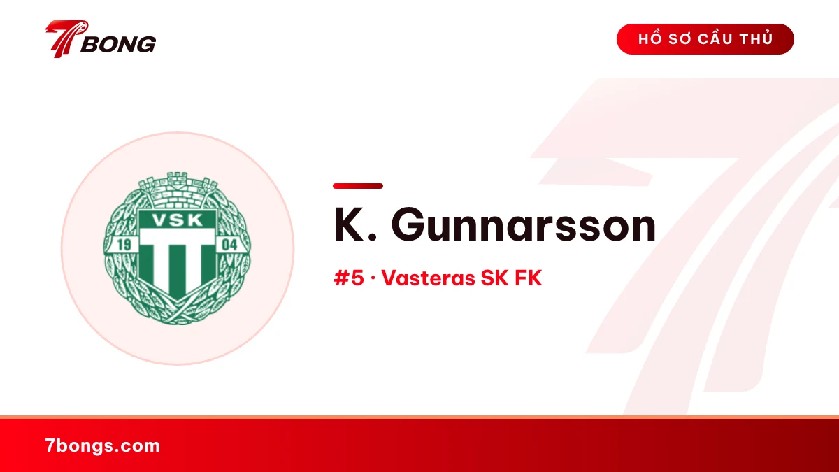 K. Gunnarsson — Vasteras SK FK