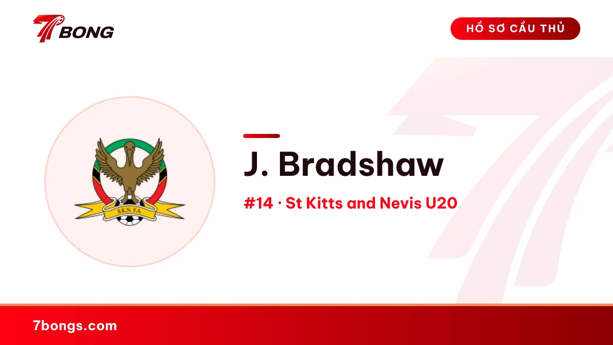 J. Bradshaw — St Kitts and Nevis U20