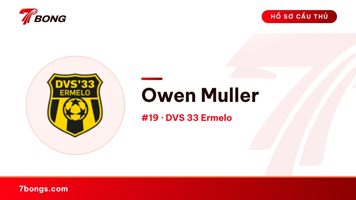 Owen Muller — DVS 33 Ermelo