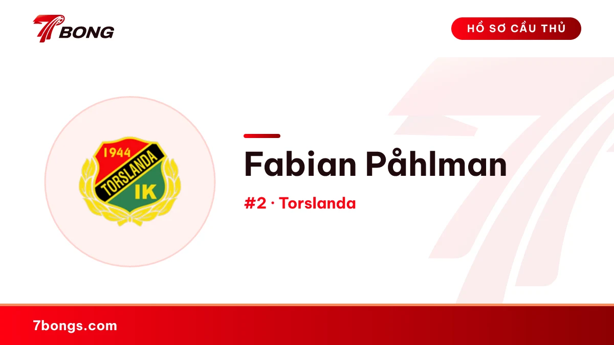 Fabian Påhlman — Torslanda