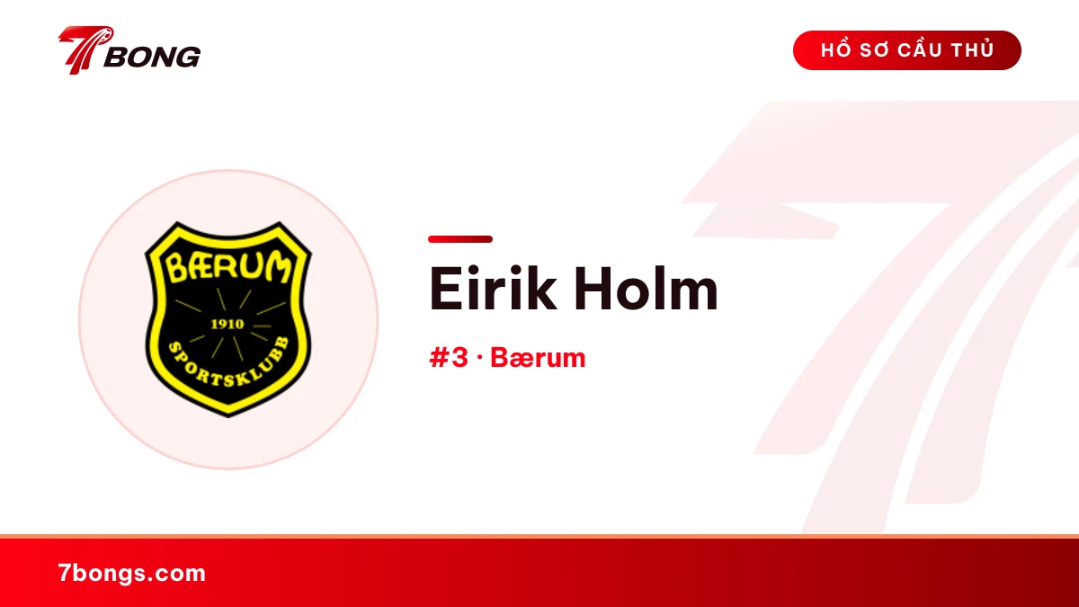 Eirik Holm — Bærum