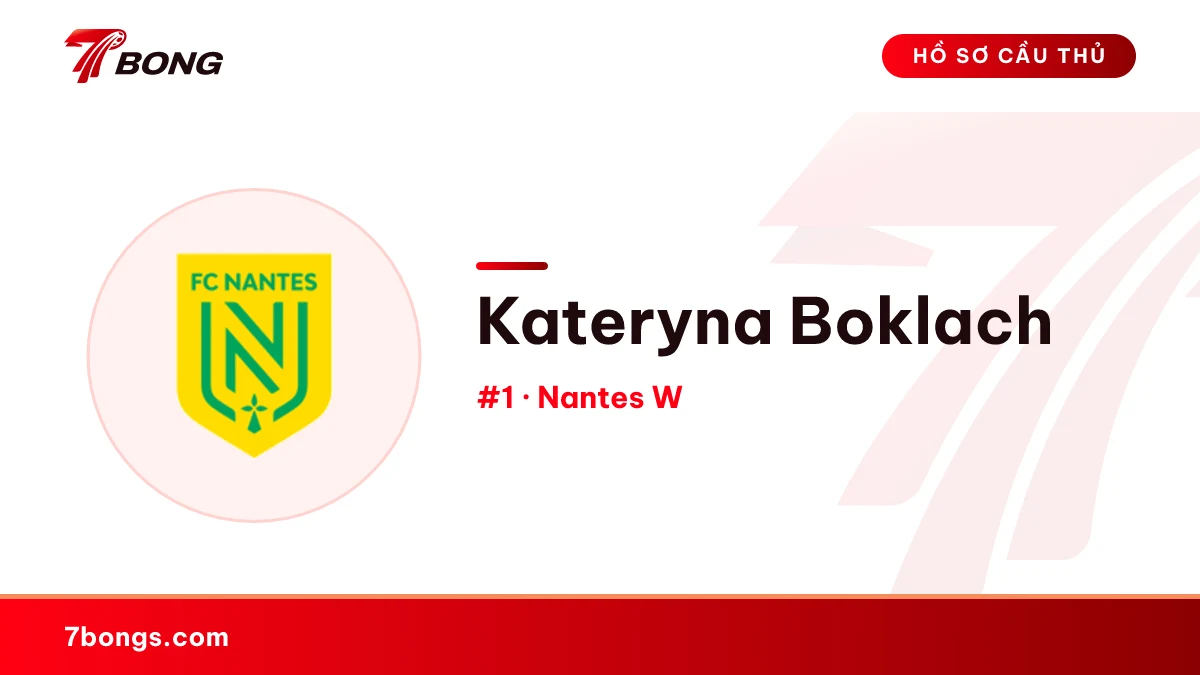 Kateryna Boklach — Nantes W