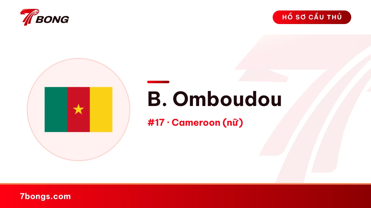 B. Omboudou — Cameroon (nữ)