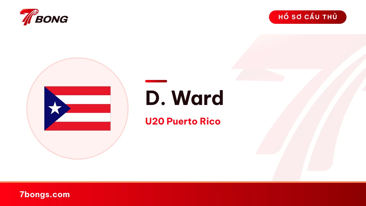 D. Ward — U20 Puerto Rico