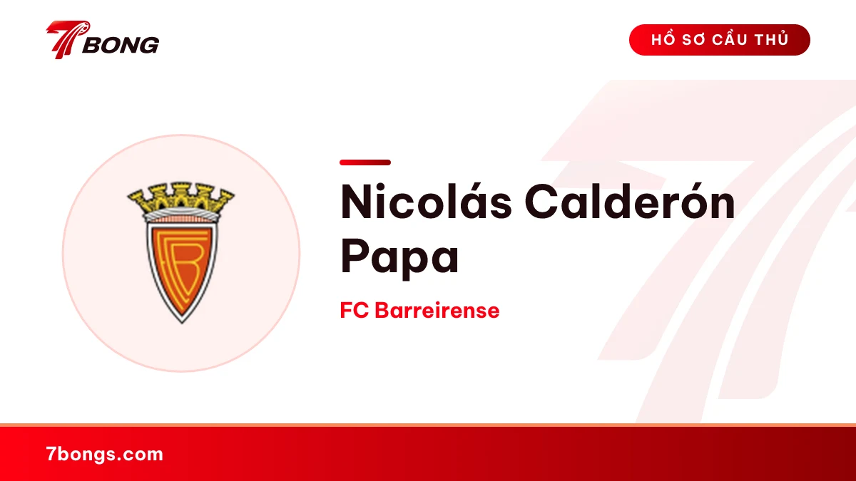 Nicolás Calderón Papa — FC Barreirense