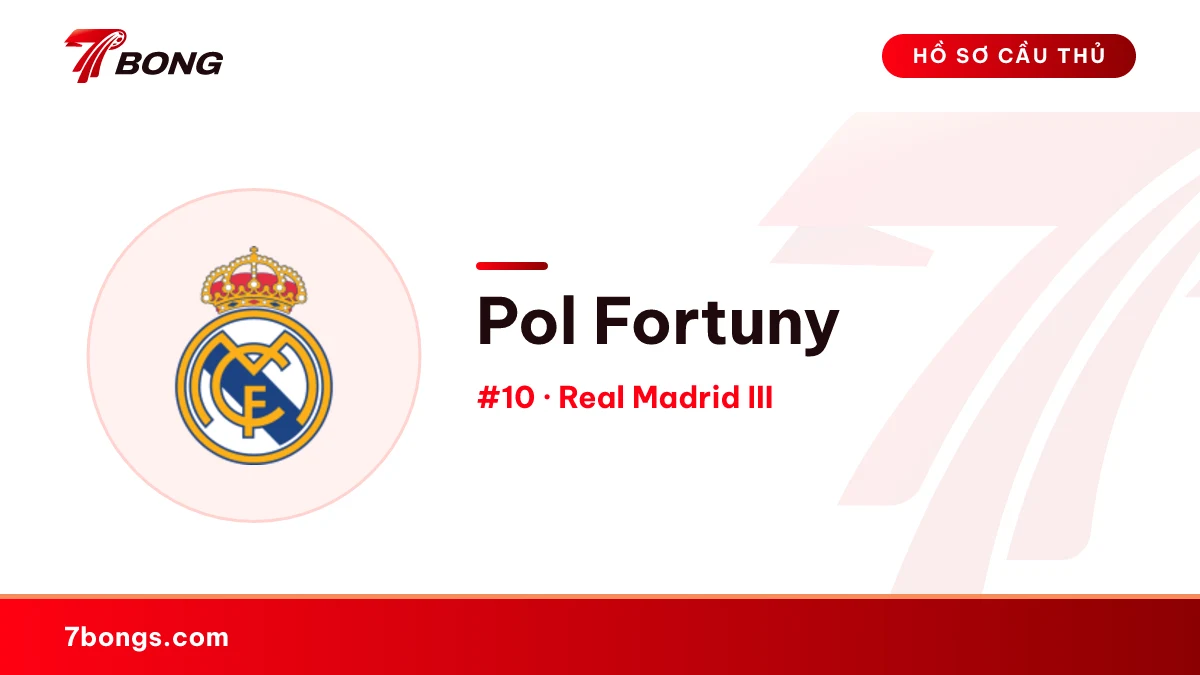 Pol Fortuny — Real Madrid III