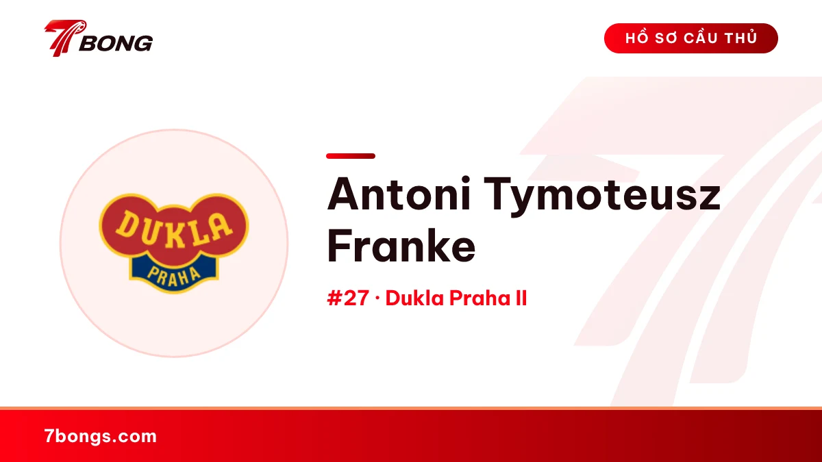 Antoni Tymoteusz Franke — Dukla Praha II
