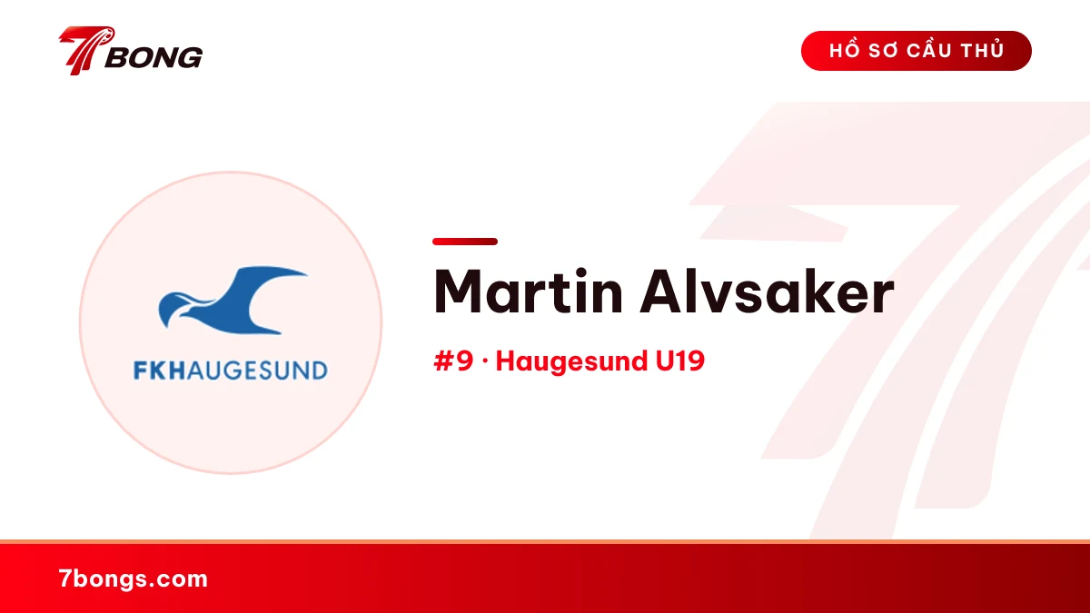 Martin Alvsaker — Haugesund U19