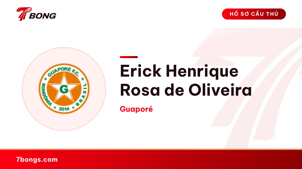 Erick Henrique Rosa de Oliveira — Guaporé