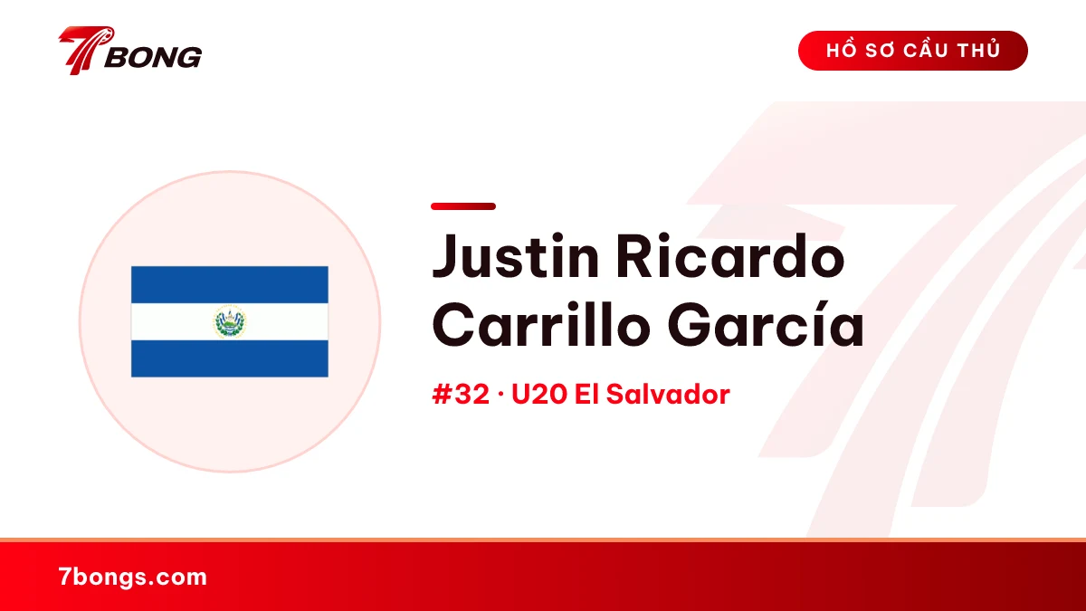 Justin Ricardo Carrillo García — U20 El Salvador