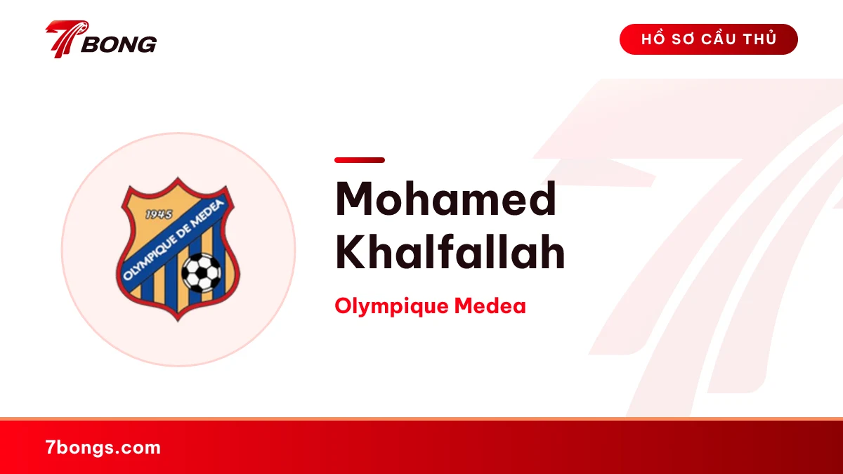Mohamed Khalfallah — Olympique Medea