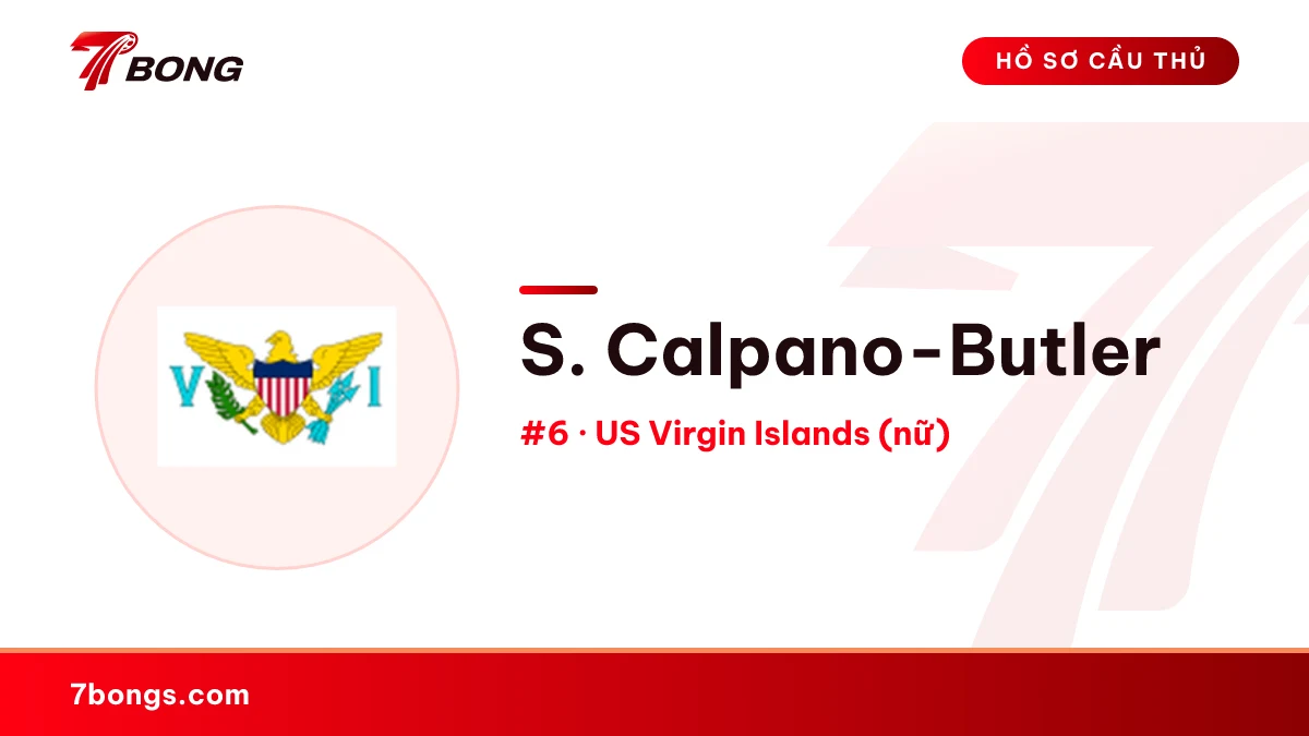 S. Calpano-Butler — US Virgin Islands (nữ)