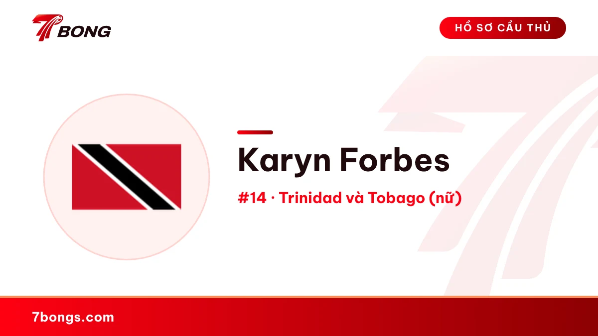 Karyn Forbes — Trinidad và Tobago (nữ)