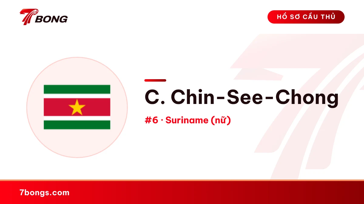 C. Chin-See-Chong — Suriname (nữ)