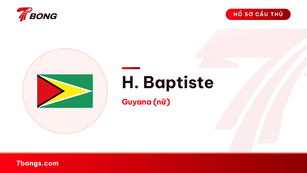 H. Baptiste — Guyana (nữ)