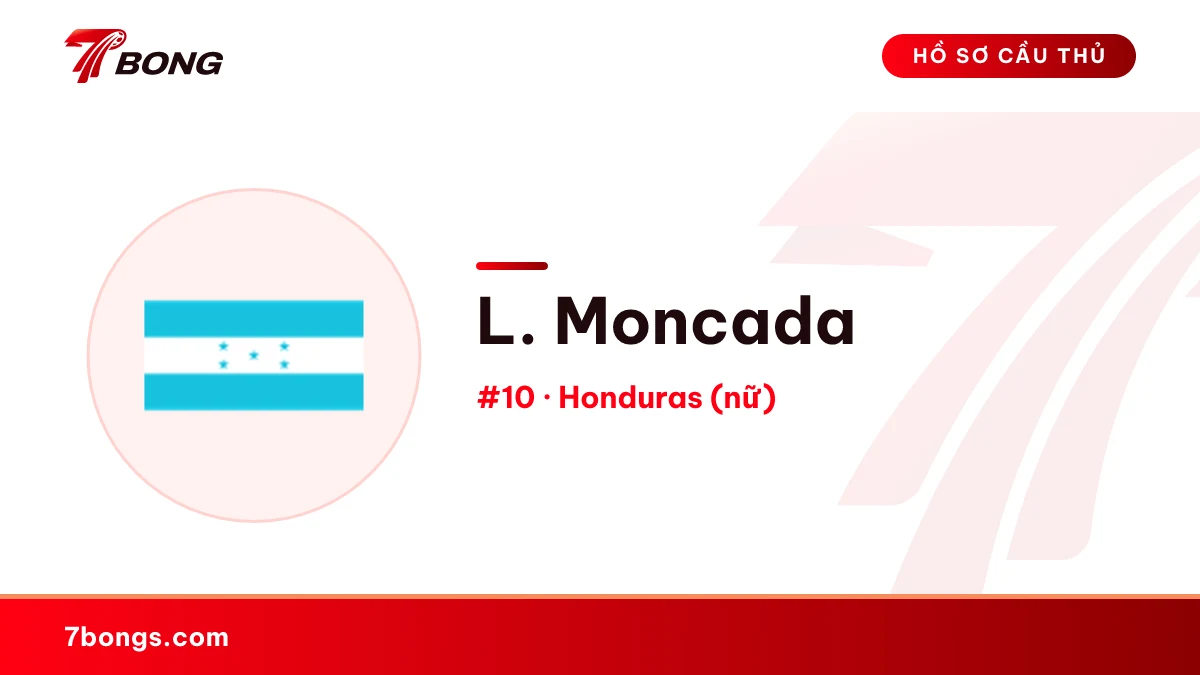 L. Moncada — Honduras (nữ)
