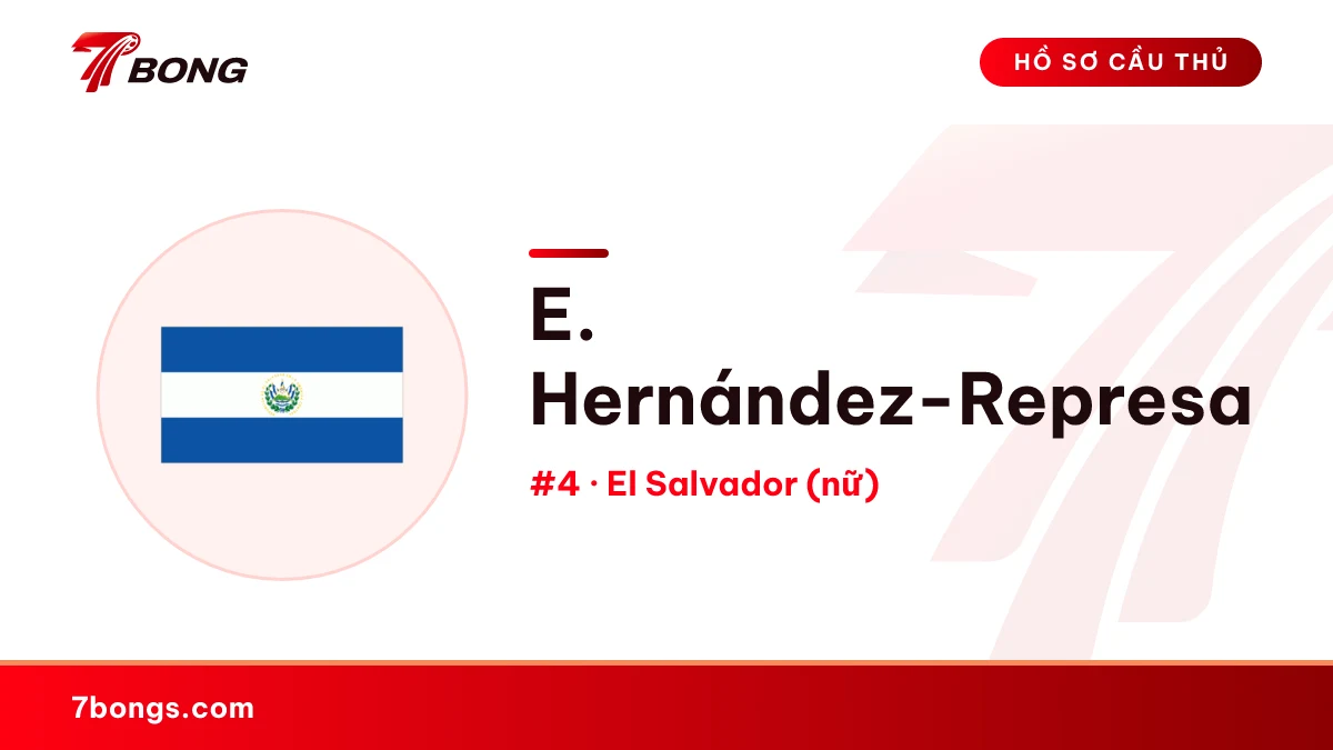 E. Hernández-Represa — El Salvador (nữ)