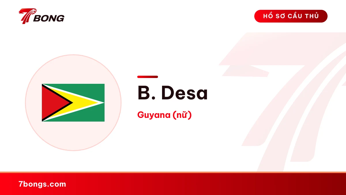 B. Desa — Guyana (nữ)