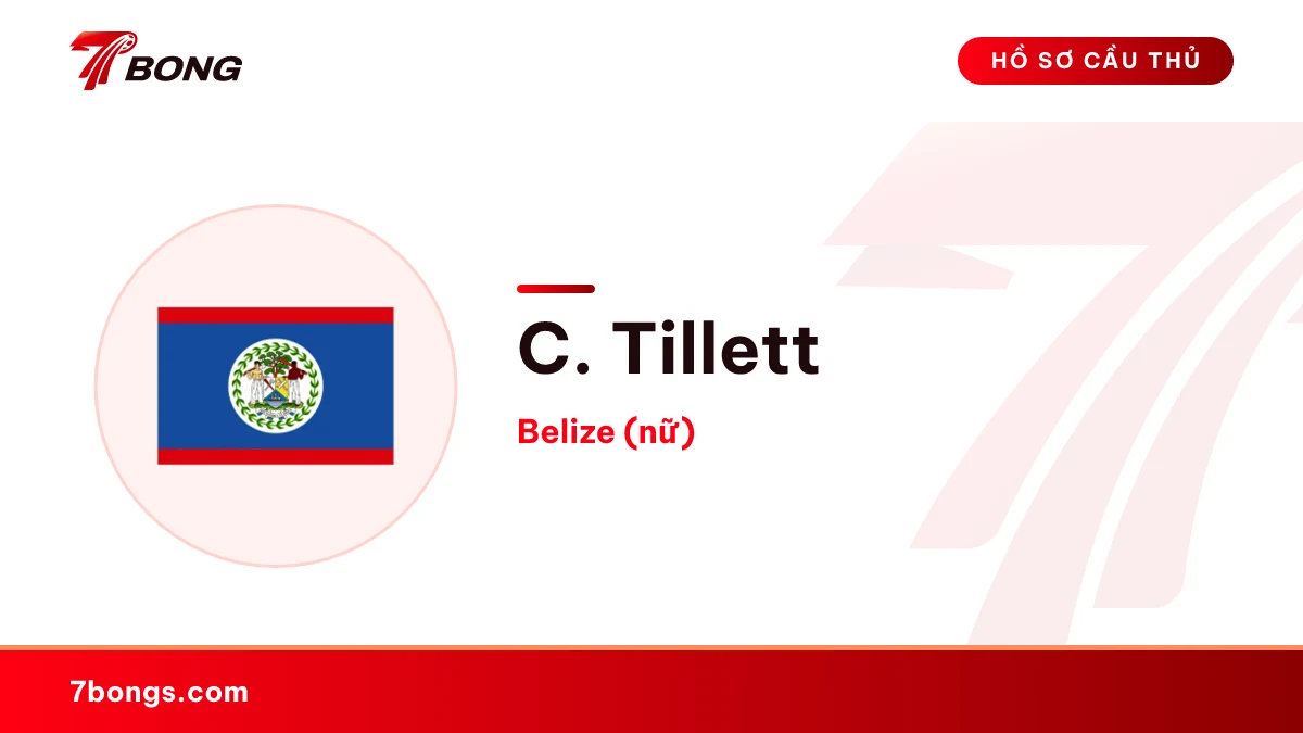 C. Tillett — Belize (nữ)