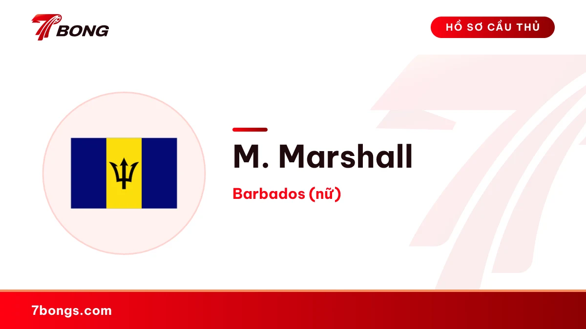 M. Marshall — Barbados (nữ)