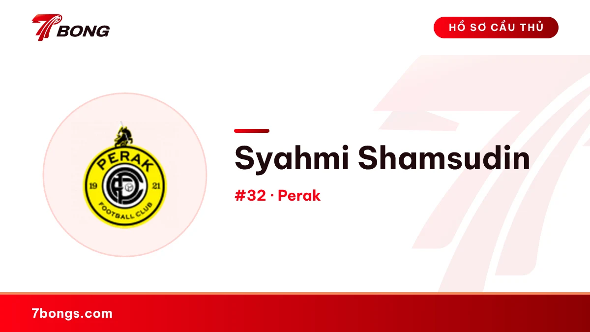 Syahmi Shamsudin — Perak