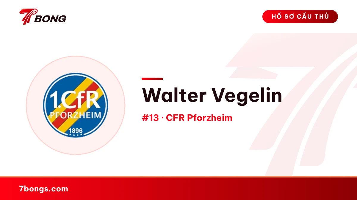 Walter Vegelin — CFR Pforzheim