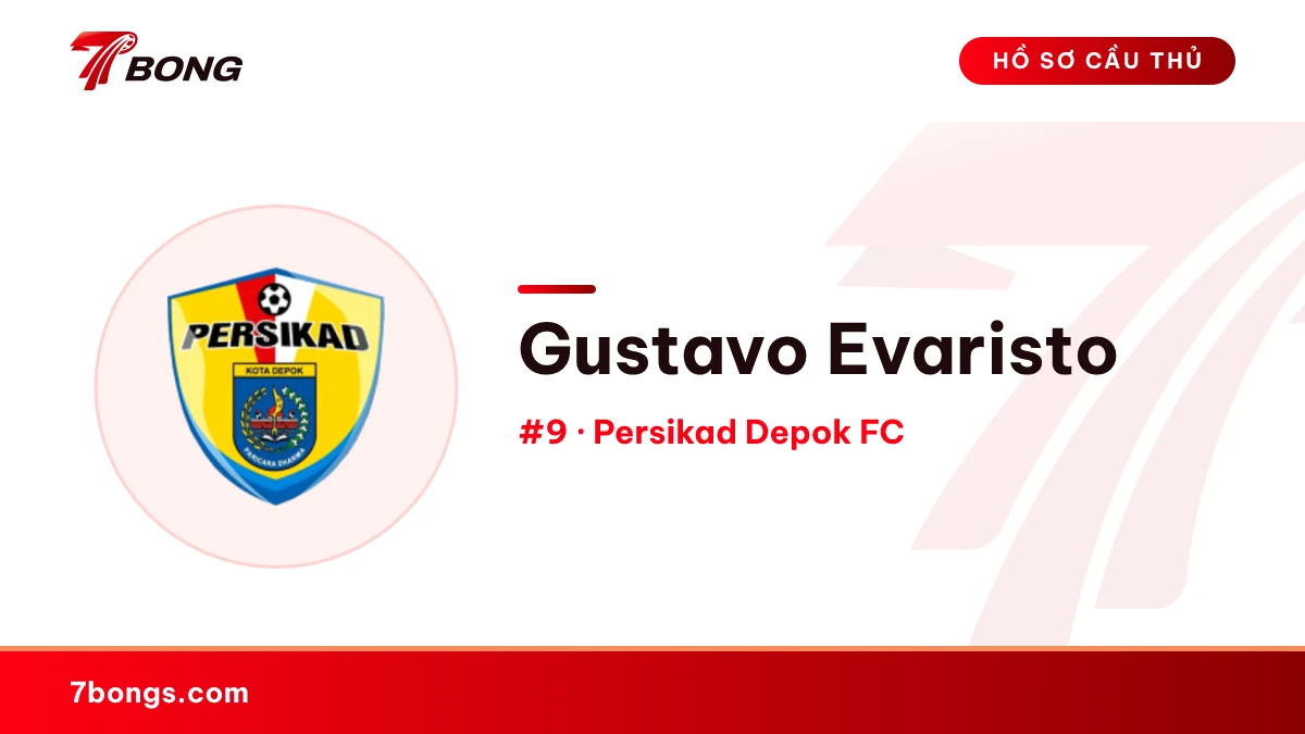 Gustavo Evaristo — Persikad Depok FC