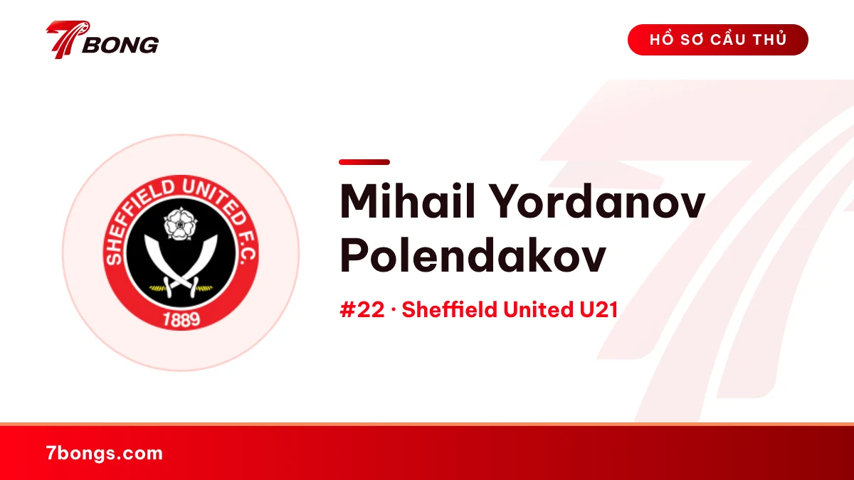 Mihail Yordanov Polendakov — Sheffield United U21