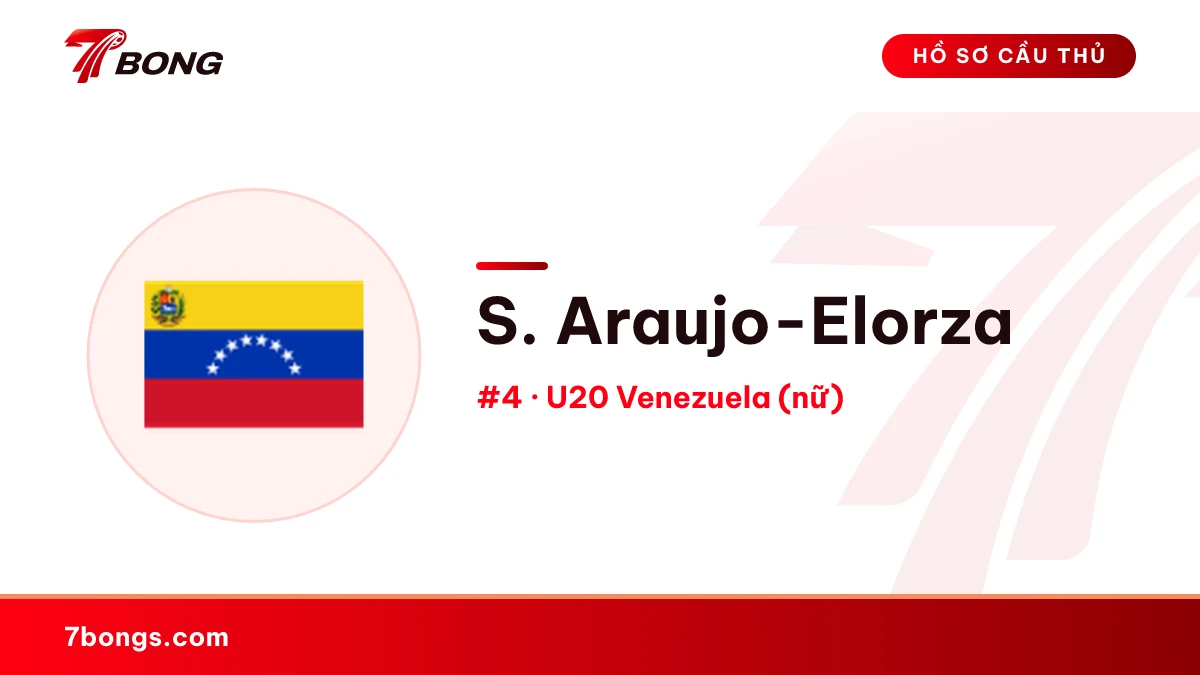 S. Araujo-Elorza — U20 Venezuela (nữ)