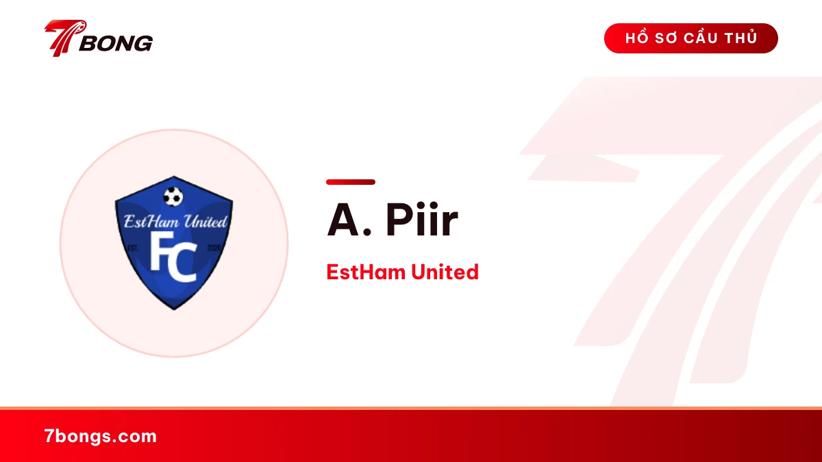 A. Piir — EstHam United