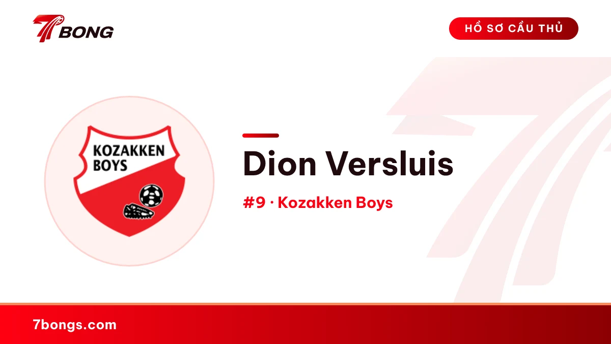 Dion Versluis — Kozakken Boys